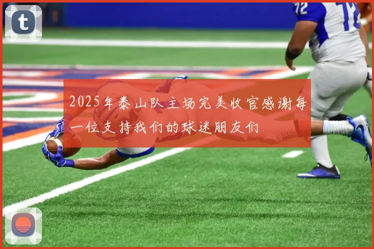 2025年泰山队主场完美收官感谢每一位支持我们的球迷朋友们